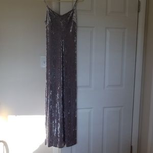 Calvin Klein velvet dress